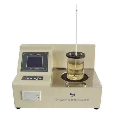 全自動(dòng)瀝青軟化點(diǎn)試驗(yàn)儀 SYD-2806I